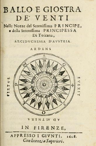 Ballo e giostra de' venti