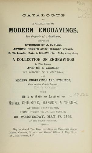 Modern engravings.