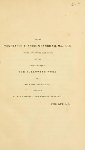 An historical and architectural description of the priory church of Bridlington, in the East Riding of the county of York.