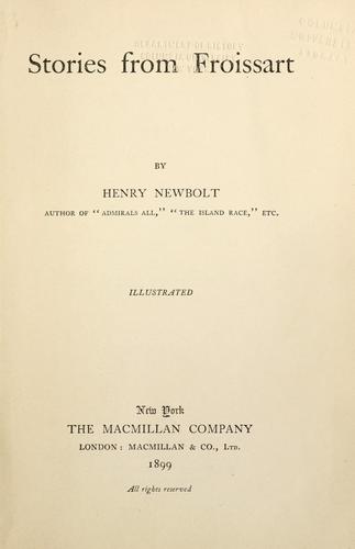 Stories from Froissart