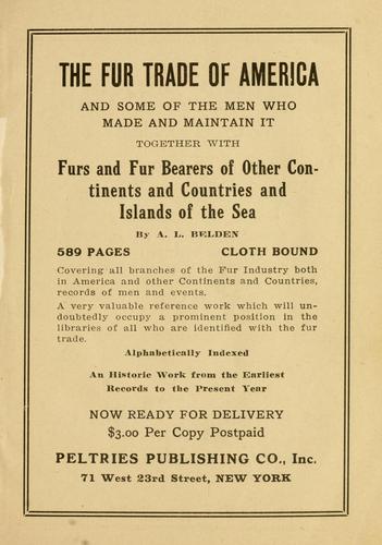 The trapper's companion.