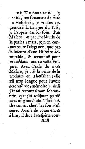 Les veillées de Thessalie..