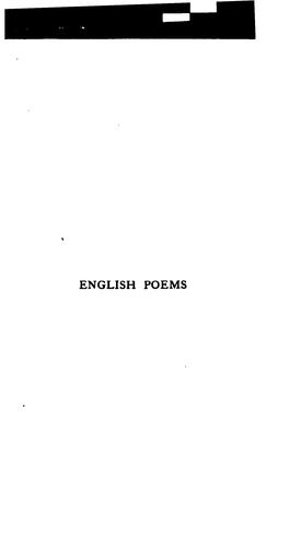 English Poems