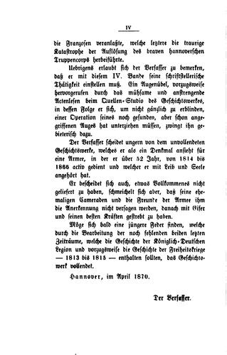 Geschichte der königlich-hannoverschen Armee