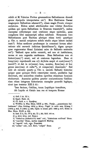 Quaestionum Sallustianarum capita tria