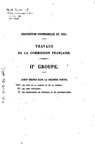 Exposition universelle de 1851.