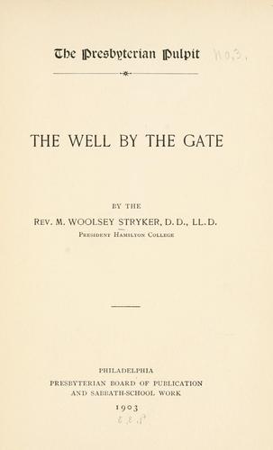 The well by the gate