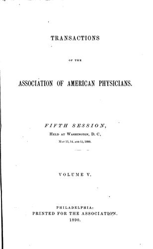 Transactions of the Association of American Physicians