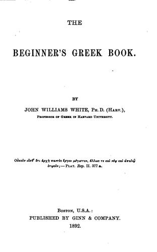 The Beginner's Greek Book