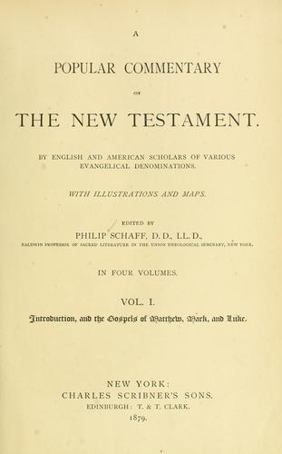 A popular commentary on the New Testament.