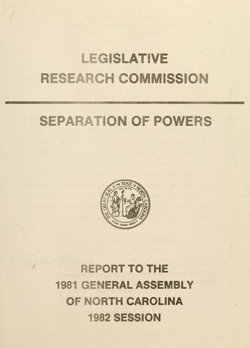 Separation of powers