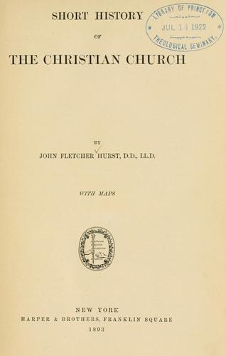 Short history of the Christian church