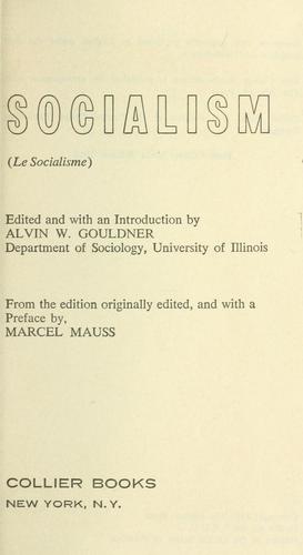 Socialism (Le socialisme)