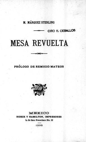 Mesa revuelta
