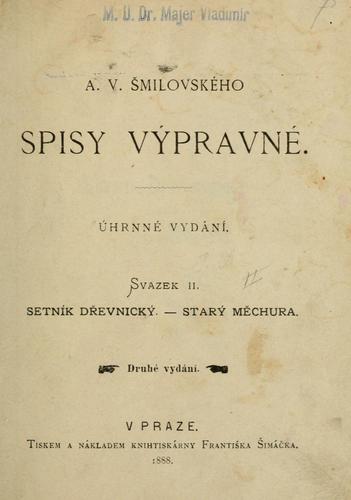 Spisy výpravné.
