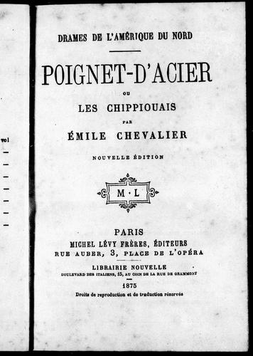 Poignet-d'acier ou Les Chippiouais