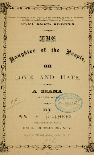 The daughter of the people ...