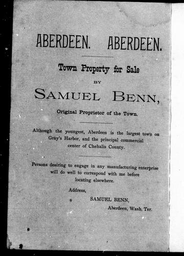 Descriptive pamphlet of Chehalis county