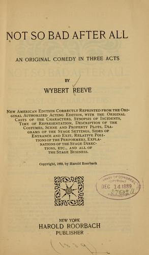 Not so bad after all