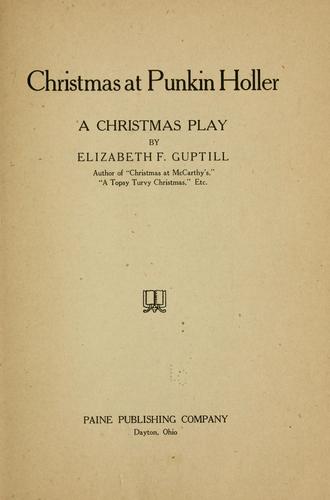 Christmas at Punkin Holler ...