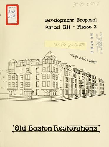 Development proposal, parcel r11 - phase 2.