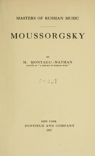 Moussorgsky