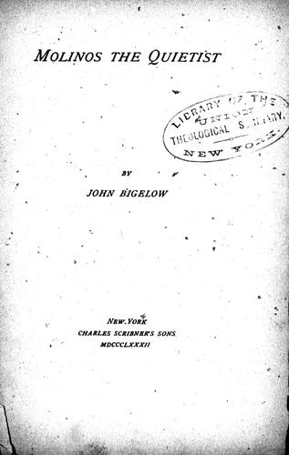 Molinos the Quietist