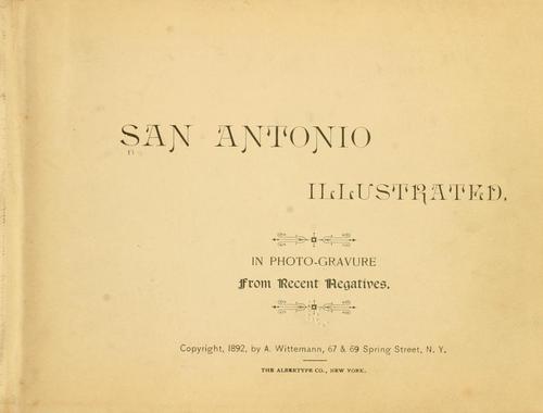 San Antonio, illustrated.