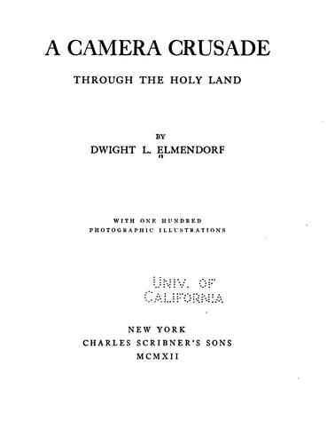 A camera crusade through the Holy Land