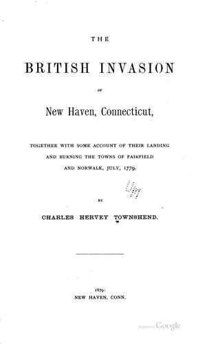 The British invasion of New Haven, Connecticut