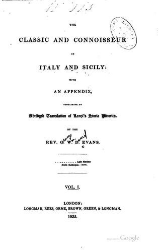 The classic and connoisseur in Italy and Sicily