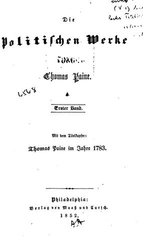 Die politischen werke