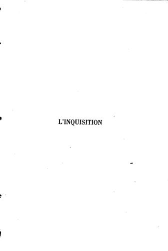 L' inquisition
