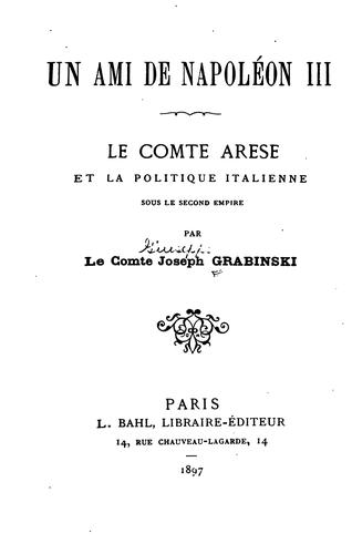 Un ami de Napoléon III.