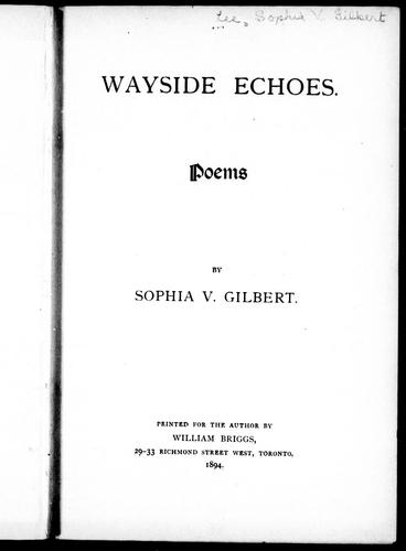 Wayside echoes
