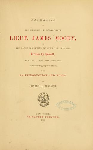 Narrative of the exertions and sufferings of Lieut.