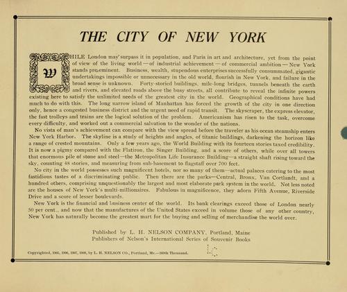 Scenes of modern New York.