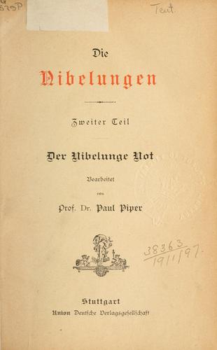 Die Nibelungen