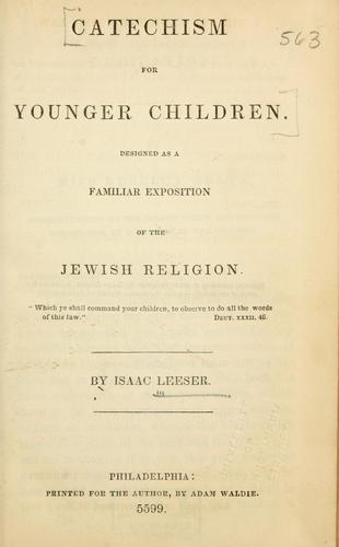 Catechism for younger children