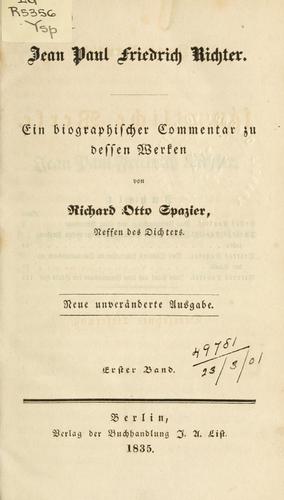 Jean Paul Friedrich Richter