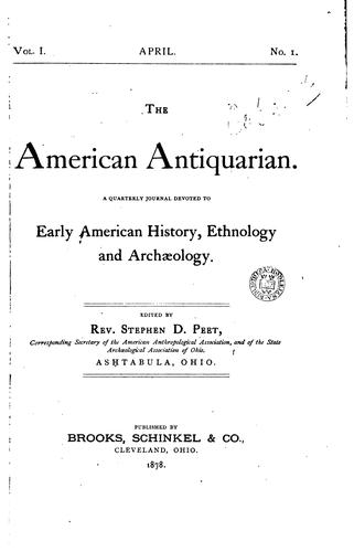 The American Antiquarian
