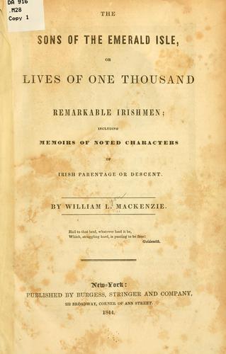 The sons of the Emerald isle