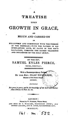 A treatise upon growth in grace