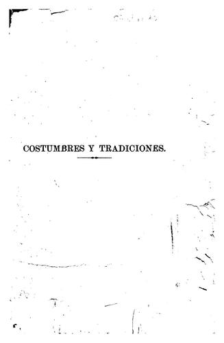 Costumbres y tradiciones
