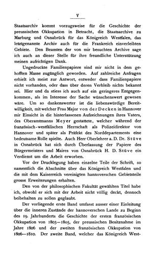 Die inneren Zustände des Kurfürstentums Hannover unter der Französisch-westfälischen Herrschaft ...