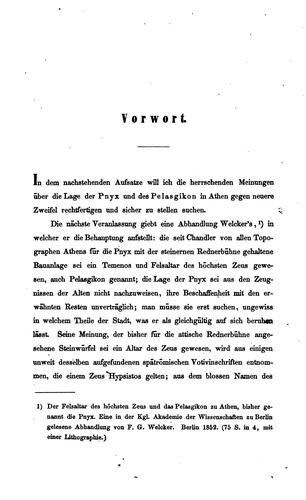 Die Pnyx und das Pelasgikon in Athen