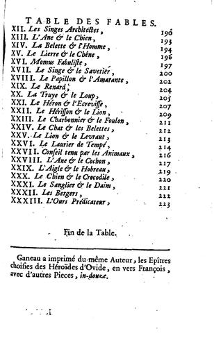 Fables nouvelles, mises en vers