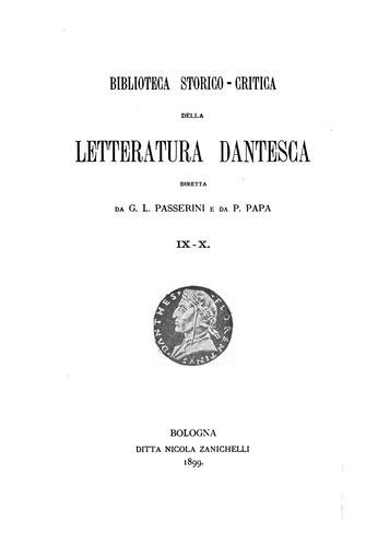 Indagini e postille dantesche
