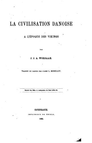 La civilisation danoise a l'époque des Vikings