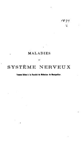 Maladies du système nerveux v. 2